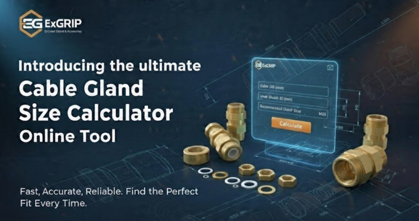 Cable gland size calculator