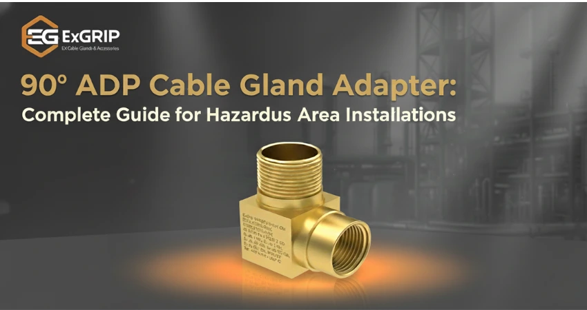 90° ADP Cable Gland Adapter