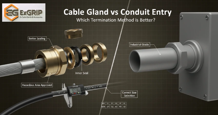 Cable Gland vs Conduit Entry