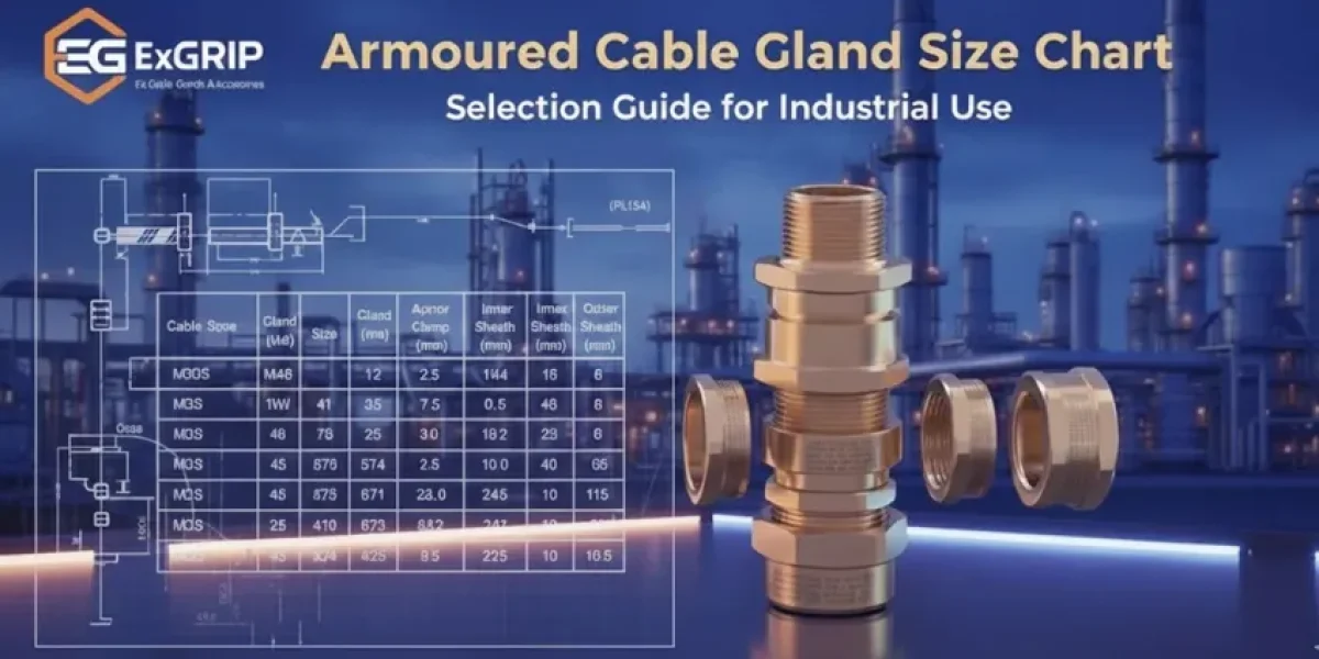 Armoured Cable Gland Size Chart