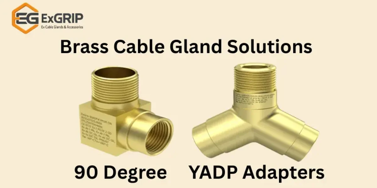 Brass Cable Gland Solutions – 90 Degree & YADP Adapters