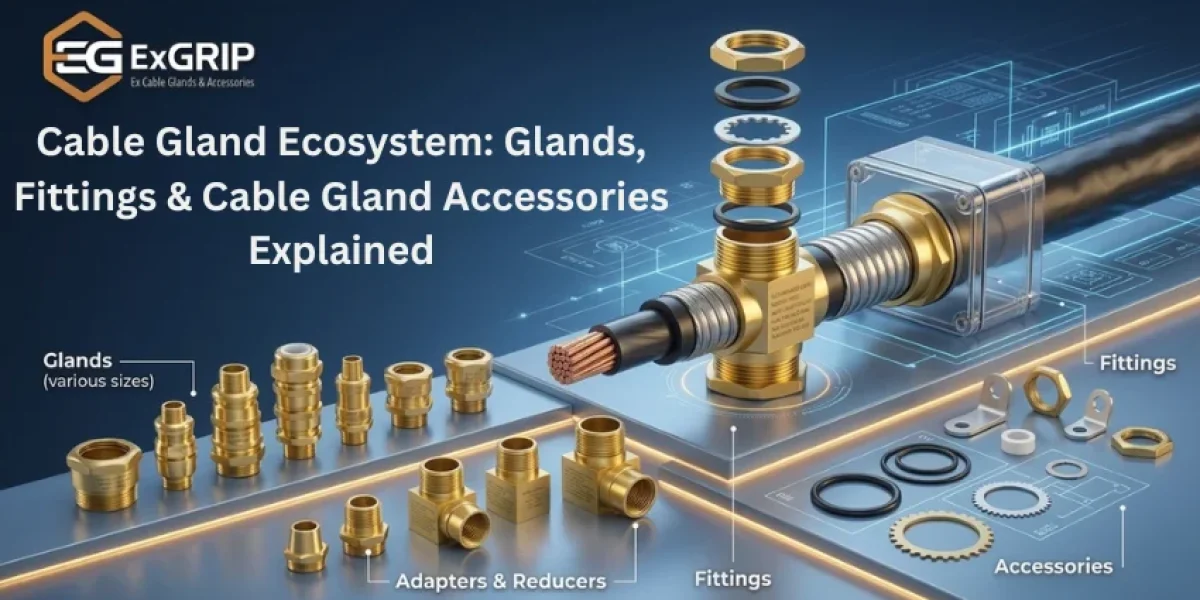 Cable Gland Ecosystem Glands, Fittings & Cable Gland Accessories Explained