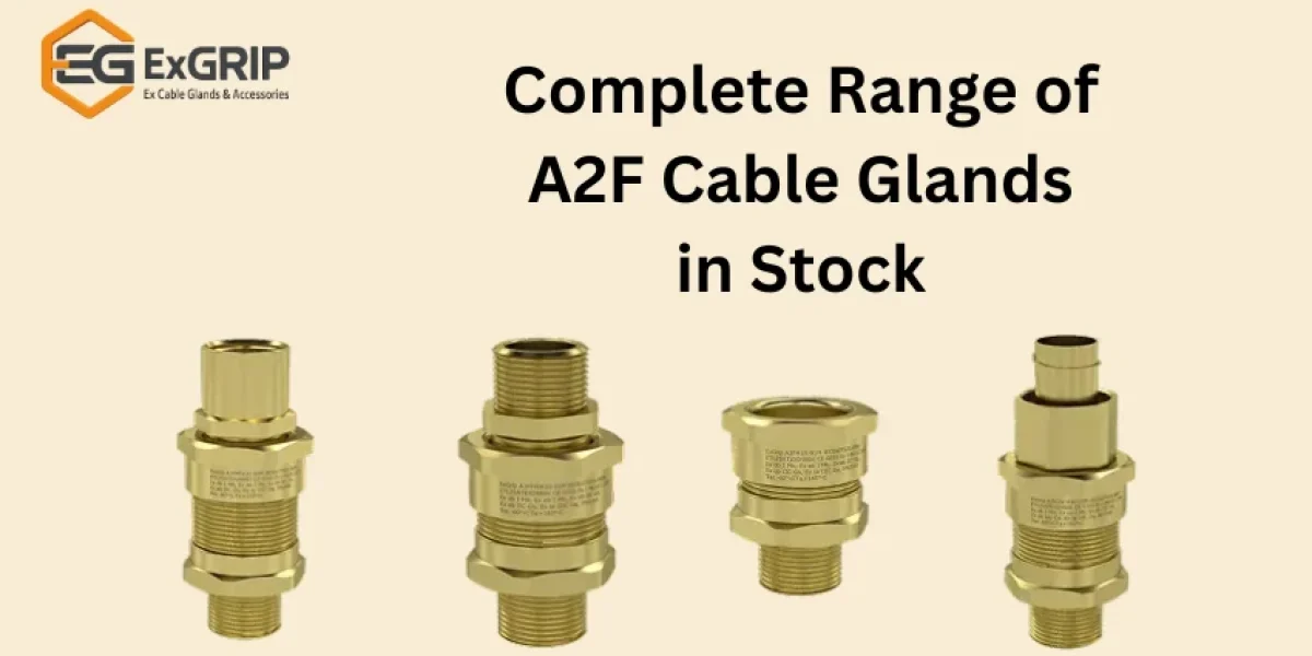 Complete Range of A2F Cable Glands in Stock