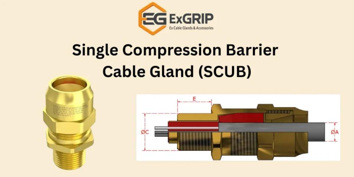 SCUB Cable Glands: Reliable Single Compression Barrier Solutions
