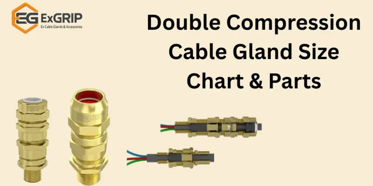Double Compression Cable Gland Size Chart & Parts