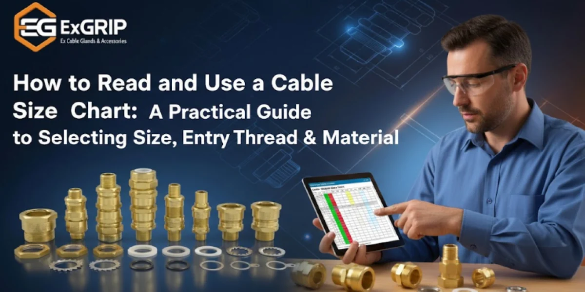 How to Read and Use a Cable Gland Size Chart A Practical Guide to Selecting Size, Entry Thread & Material
